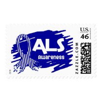 ALS Awareness F5 Postage Stamp