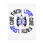 ALS Awareness Faith Love Cure Post Card