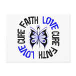ALS Awareness Faith Love Cure Post Card