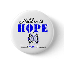 ALS Awareness HOLD ON TO HOPE buttons by giftsforawareness ALS Awareness HOLD ON TO HOPE buttons