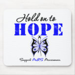 ALS Awareness HOLD ON TO HOPE Mouse Pads