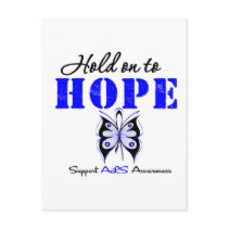 ALS Awareness HOLD ON TO HOPE Post Card