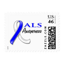 ALS Awareness Ribbon Postage