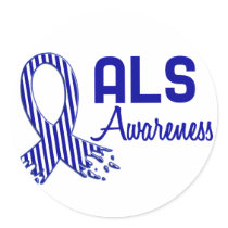 ALS Awareness stickers by awarenessgifts ALS Awareness stickers