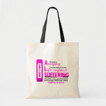 als, budget, tote, tote-bag, bag, purse, disease, hope, love, faith, Bag with custom graphic design