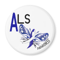 ALS BUTTERFLY 3.1 REFRIGERATOR MAGNETS