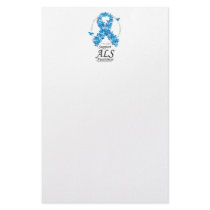 ALS Butterfly Ribbon Customized Stationery