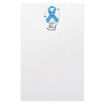 ALS Butterfly Ribbon Customized Stationery
