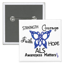 ALS Celtic Butterfly 3 Buttons