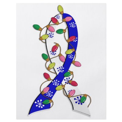 ALS Christmas Lights Ribbon Personalized Flyer by awarenessgifts