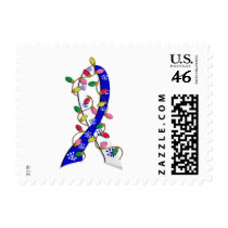 ALS Christmas Lights Ribbon Stamp