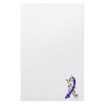 ALS Christmas Lights Ribbon Customized Stationery