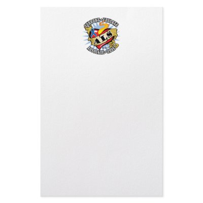 ALS Classic Heart Stationery Paper by fightcancertees