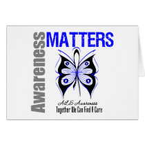 ALS Disease Awareness Matters cards by giftsforawareness ALS Disease Awareness Matters cards