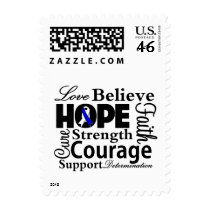 ALS Disease Collage of Hope Postage