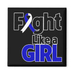 ALS Disease Fight Like a Girl magnets