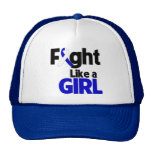 ALS Disease Fight Like a Girl hats
