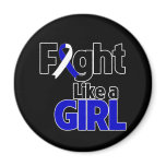 ALS Disease Fight Like a Girl magnets