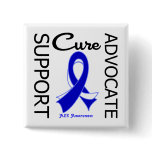 ALS Disease Support Advocate Cure Buttons
