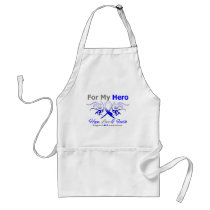 ALS Disease Tribal Ribbon Hero Apron