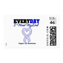 ALS Every Day I Miss My Dad Stamps