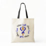 ALS Faith Hope Love Cross Tote Bag