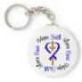 ALS Faith Hope Love Cross Key Chain