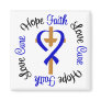 ALS Faith Hope Love Cross Refrigerator Magnets