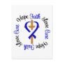 ALS Faith Hope Love Cross Postcards