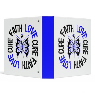 ALS Faith Love Cure Binder by giftsforawareness