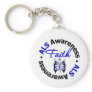 ALS Faith Scripted Butterfly Key Chain
