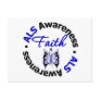 ALS Faith Scripted Butterfly Post Cards