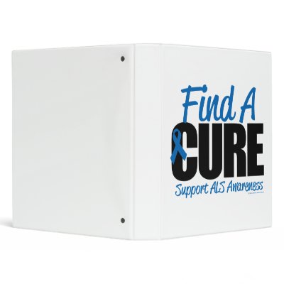 ALS Find A Cure Binders by fightcancertees