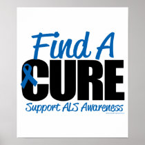 ALS Find A Cure Poster