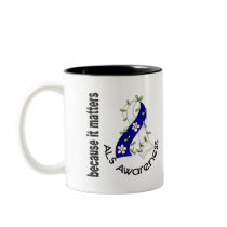 ALS Flower Ribbon 3 mugs