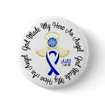 ALS God Made My Hero An Angel Pinback Buttons
