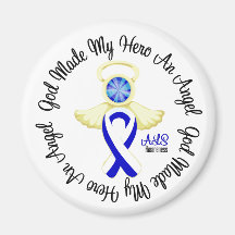 ALS God Made My Hero An Angel Fridge Magnets