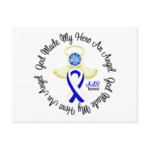 ALS God Made My Hero An Angel Postcards