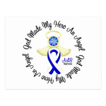 ALS God Made My Hero An Angel Postcards
