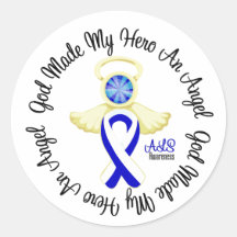 ALS God Made My Hero An Angel Stickers