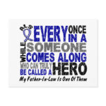 ALS Hero Comes Along 1 Father-In-Law Post Cards