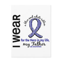 ALS Hero In My Life Father 4 Postcards