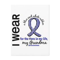 ALS Hero In My Life Grandma 4 Post Cards