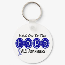 ALS HOPE 6 keychains by awarenessgifts ALS HOPE 6 keychains