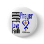 ALS Hope Love Faith Prayer Cross Pinback Button