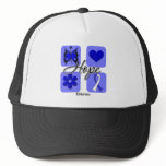 ALS Hope Love Inspire Awareness Hats