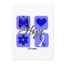 ALS Hope Love Inspire Awareness Postcard