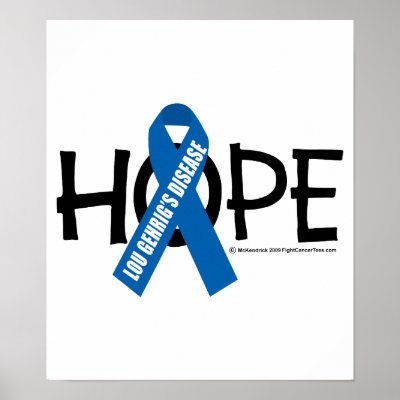 ALS Hope Posters by fightcancertees