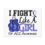 ALS I Fight Like A Girl 15.5 Post Cards