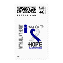 ALS I Hold On To Hope Stamps